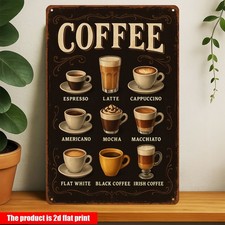 Coffee Lover Metal Tin Sign