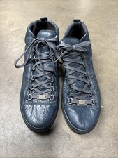 Balenciaga Blue Leather Arena
