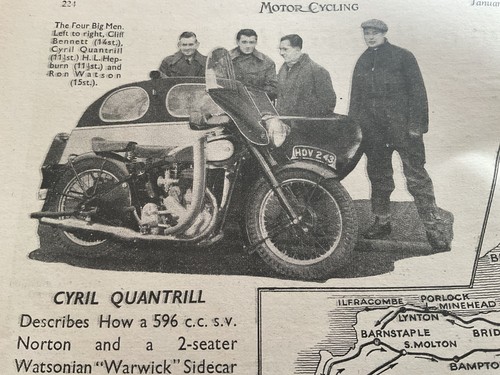 Norton big watsonian - norton,