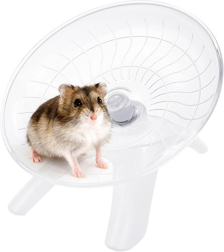 Hamster flying saucer - flying,