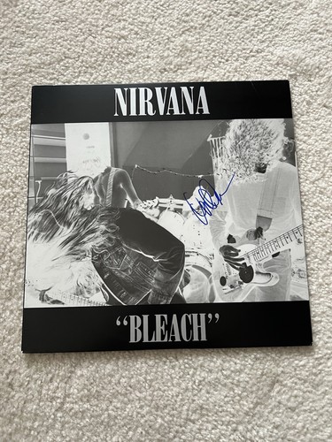 Nirvana bleach signed - nirvana,