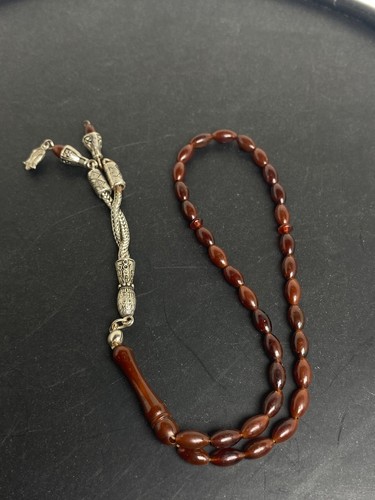 Vintage cherry bakelite tasbih - vintage,