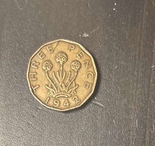 1942 three pence - pence, george