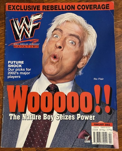 Wwf magazine february 2002 - magazine,