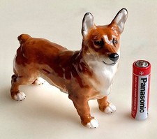 Royal Doulton Welsh Corgi Spring Robin Figurine HN2559