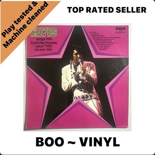 Elvis sings hits from - elvis, his