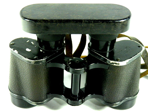 Military old binoculars - binoculars, leitz