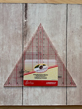 Sew Easy 60 Triangle Patchwork ruler 8 x9.25" unused - patchwork quilting craft