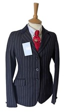 BNWOT CHILDS MRS CANDY NAVY/PINK WOOL SHOWING JACKET SIZE 26