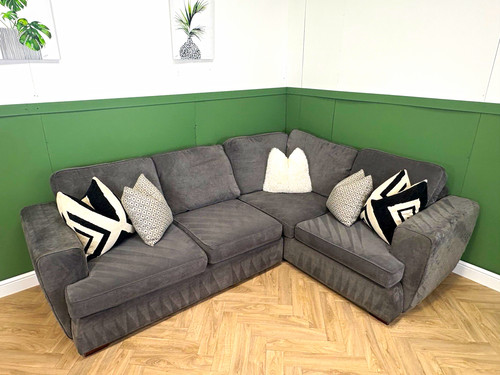 Dfs grey fabric corner - dfs,