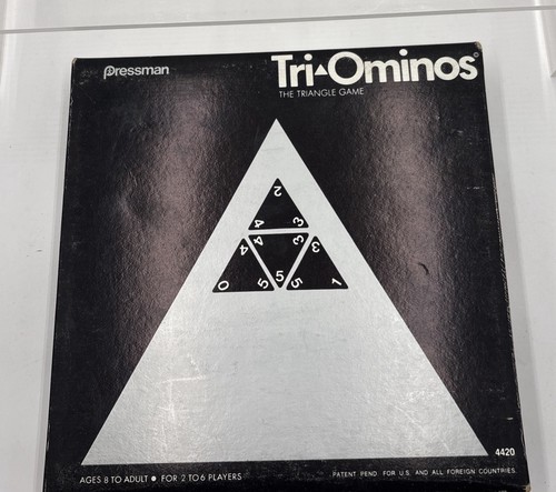 Vintage tri ominos complete - vintage,