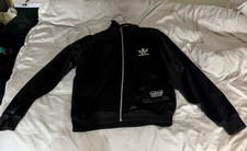 Rare Vintage Adidas Chile 62 Men’s Jacket Size L Black Silver