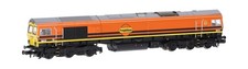 371-388 Graham Farish N Gauge Class 66/4 66419 Frightliner G&W (Pre-Owned)