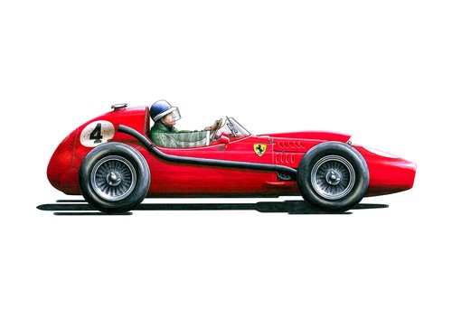 Mike hawthorn ferrari dino 246 - ferrari,