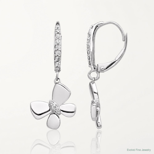 14k white gold diamond - 14k,