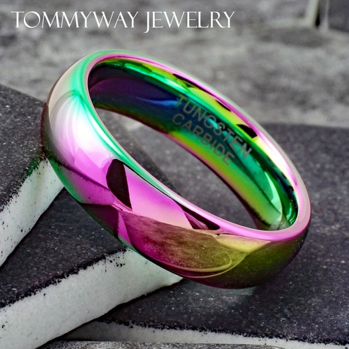 Tungsten carbide wedding - carbide,