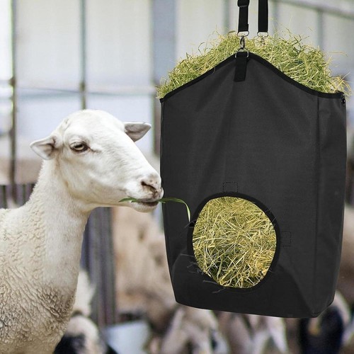 Hay bag hanging goat - hay,