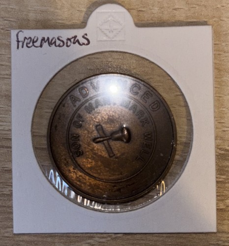 Masonic coin token - token,