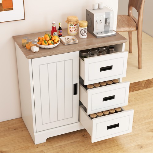 Farmhouse sideboard buffet - farmhouse,