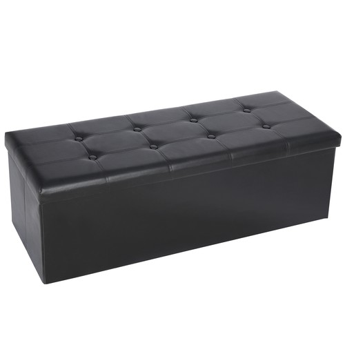 Folding ottoman storage - folding,