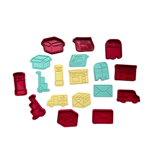 Post office cookie cutter - post,