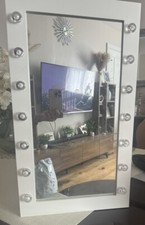 Cabaret style LED Vanity Mirror with Jewellery Box