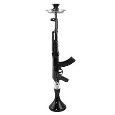 Large Black AK-47 Mod Hookah
