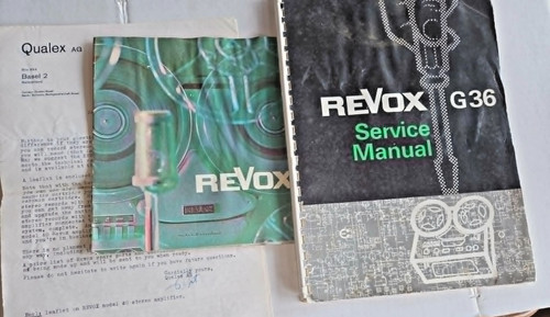 Revox studer g36 reel to - g-36,
