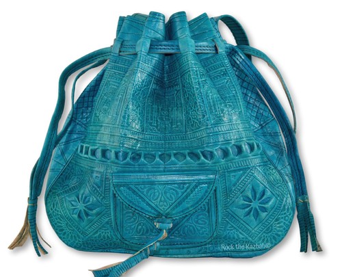 Leather shoulder drawstring - shoulder,