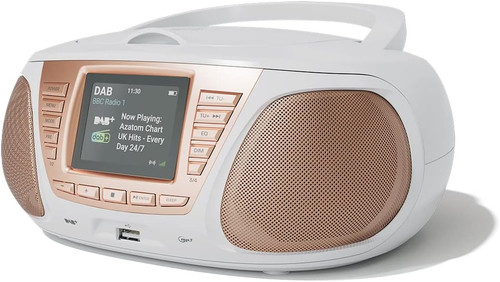 Portable player with - cd,
