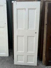 75.6 X 195.6 Cm Victorian Pine Six Panel Reclaimed Door