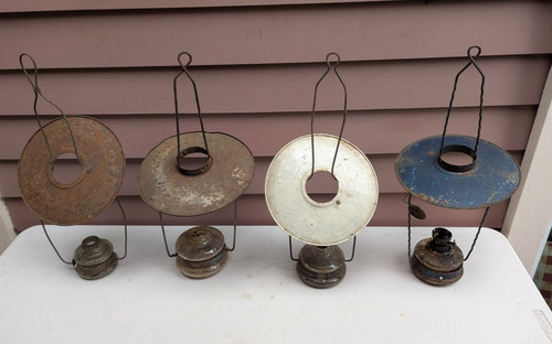 Lot antique kerosene oil - antique,