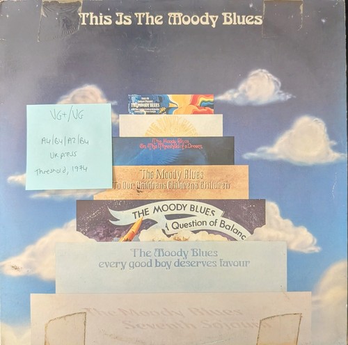 This the moody blues vinyl - the,