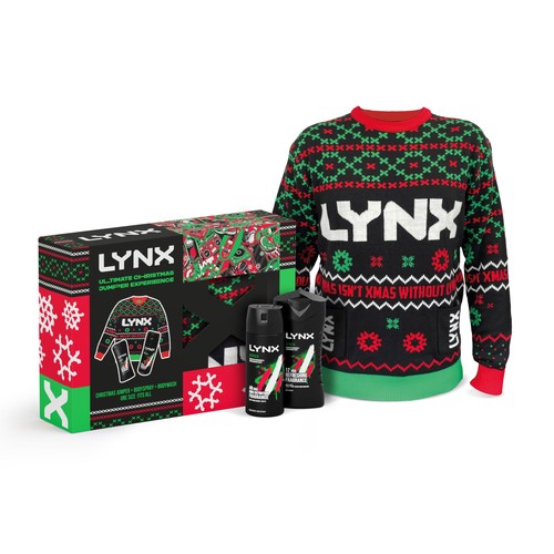 Lynx ultimate christmas jumper - lynx,