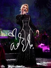 Adele signed autograph - signed, 6x4