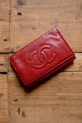 Chanel key case - chanel, red
