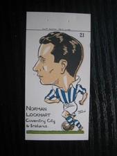 PUSB SUNDAY EMPIRE NEWS-MICKEY DURLING FOOTBALL 1953#21 LOCKHART (COVENTRY CITY)
