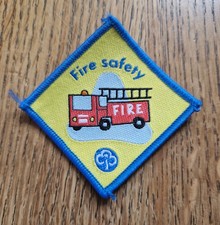 GirlGuiding Old Fire Safety Brownie Interest Badge 2000-2018