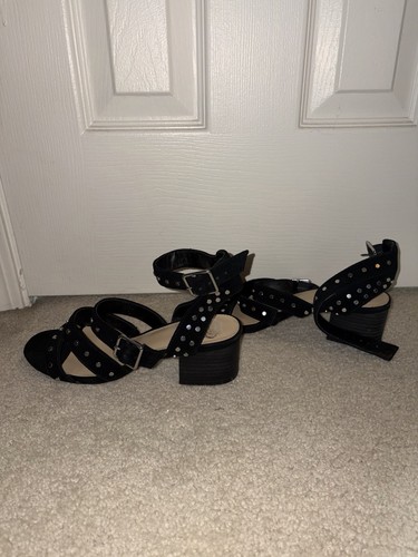 Vince camuto black suede - black,