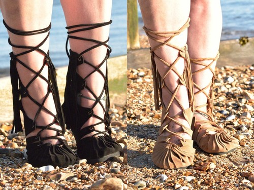 Tassel sandals pixie beach - sandals,
