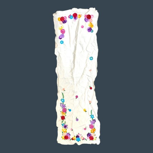 Vintage embroidered floral - vintage,