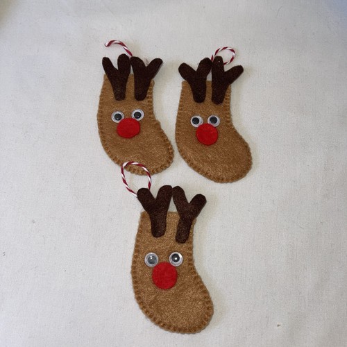 Reindeer stocking christmas - reindeer,