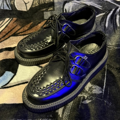 Tuk black leather - black, mondo