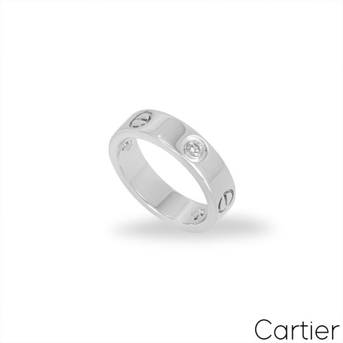 Cartier white gold half - cartier,
