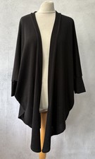 Boohoo Women’s Oversized Black Cardigan Size 10