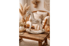 36cm white stone effect - 36cm,