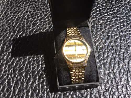 Vintage sekonda men - vintage, gold