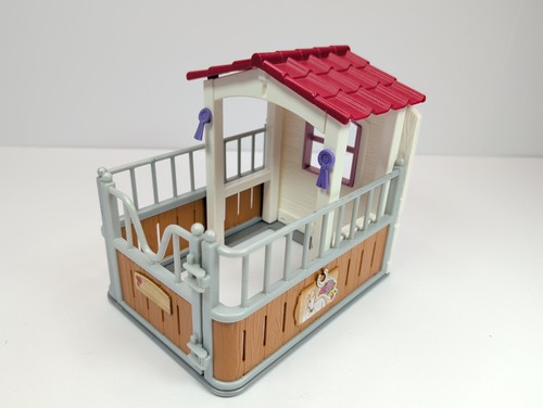 Schleich horse stall - schleich, w/fence