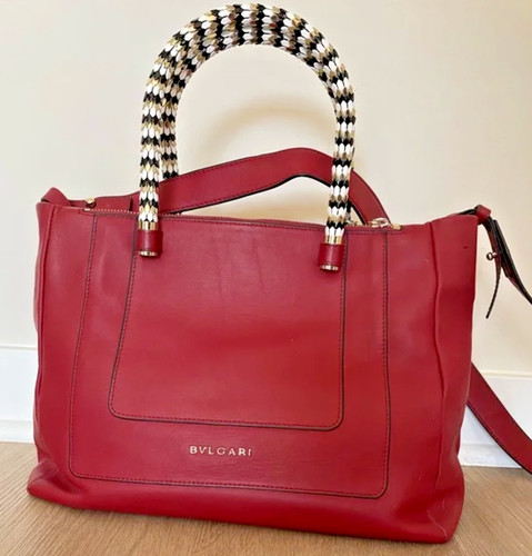Bvlgari tote bag made - in, italy