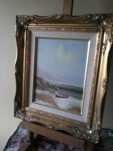 Hammond oil canvas - ,oil,